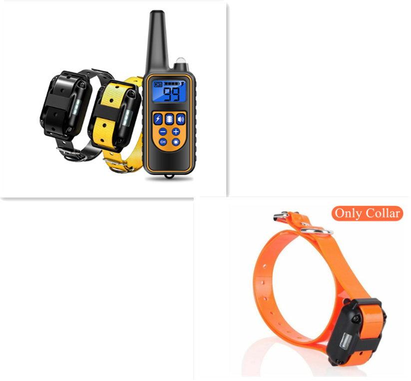 Fjärrstyrd hundträningsenhet Hundhalsband