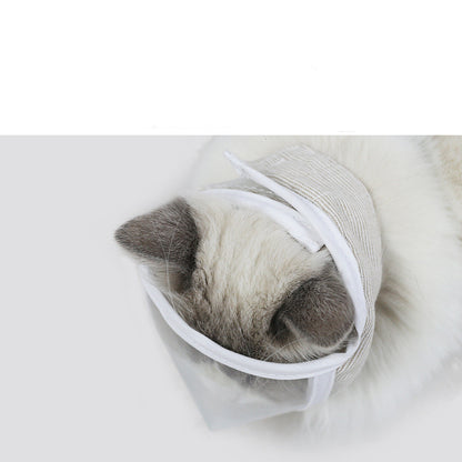 Transparent kattögonmask mot bett och irritation