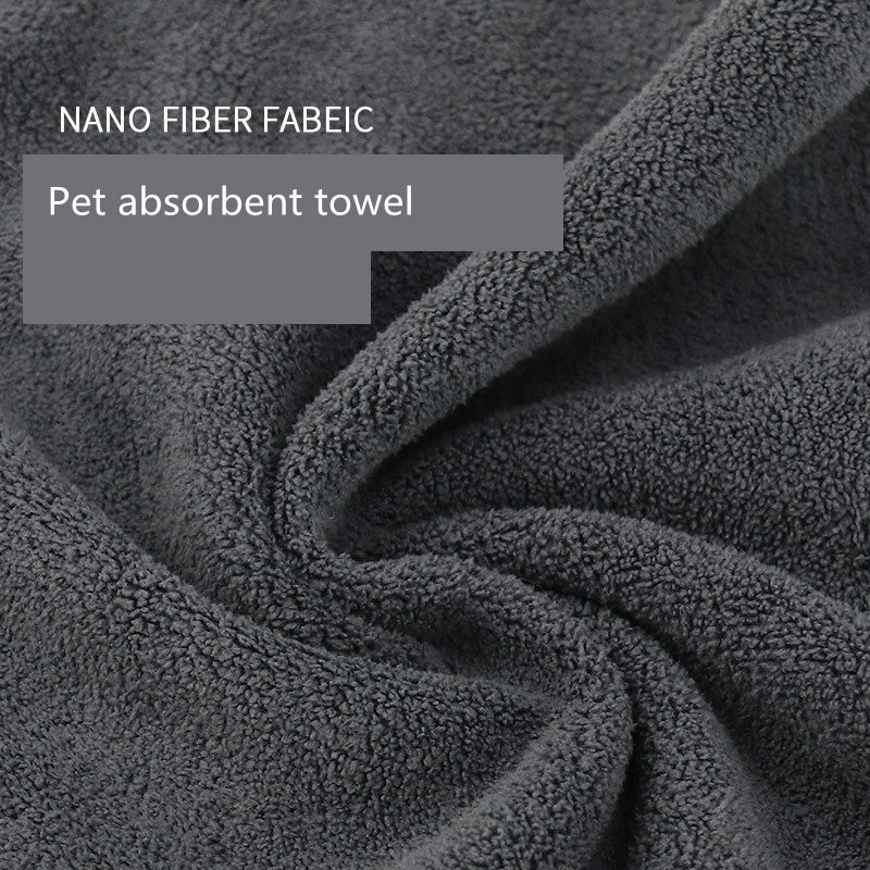 Absorberande handduk för husdjur, flera storlekar, högkvalitativ badhandduk