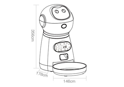 Automatisk husdjursmatare