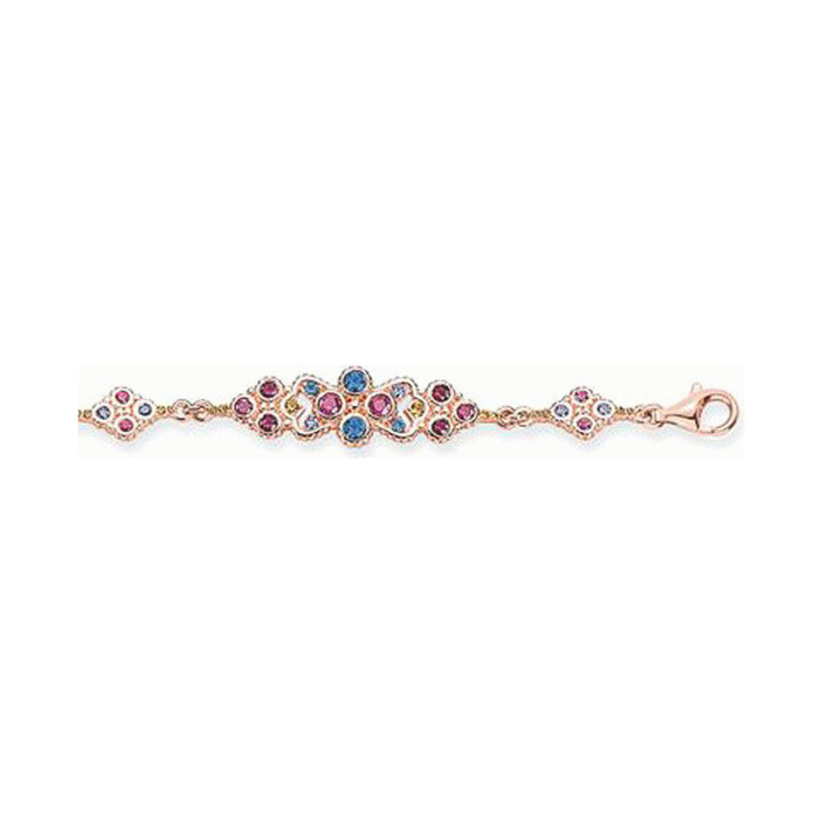 Ladies' Bracelet Thomas Sabo A1668-068-7-L19v 16 - 19 cm-0