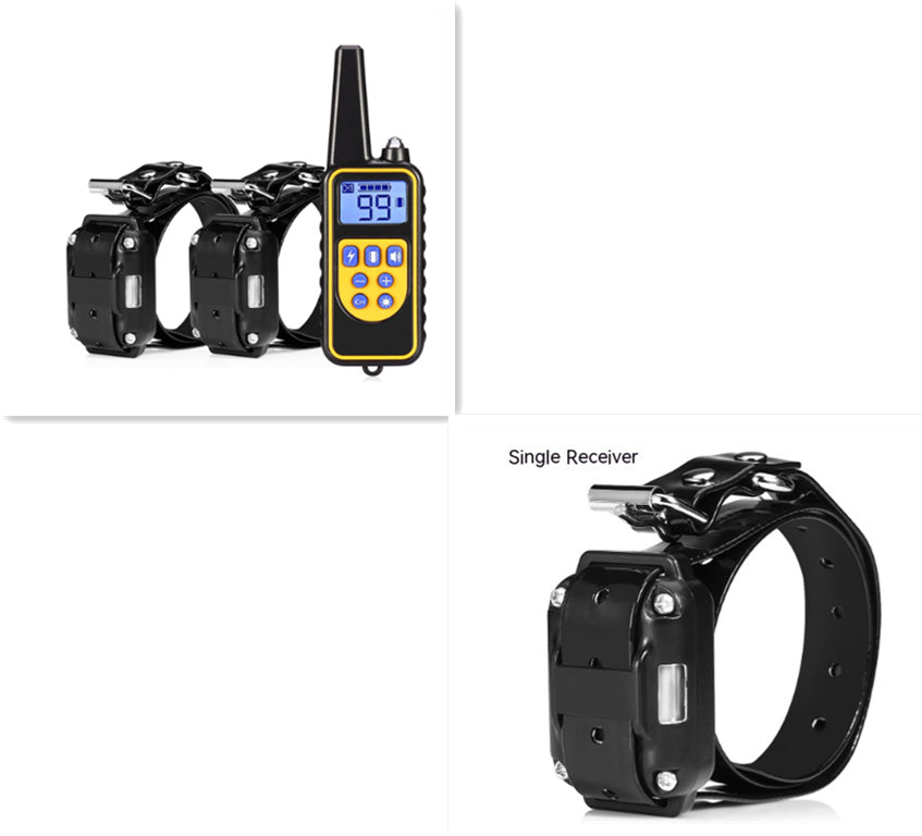 Fjärrstyrd hundträningsenhet Hundhalsband