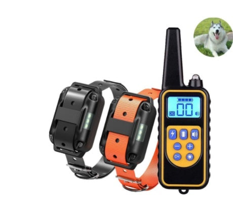 Fjärrstyrd hundträningsenhet Hundhalsband