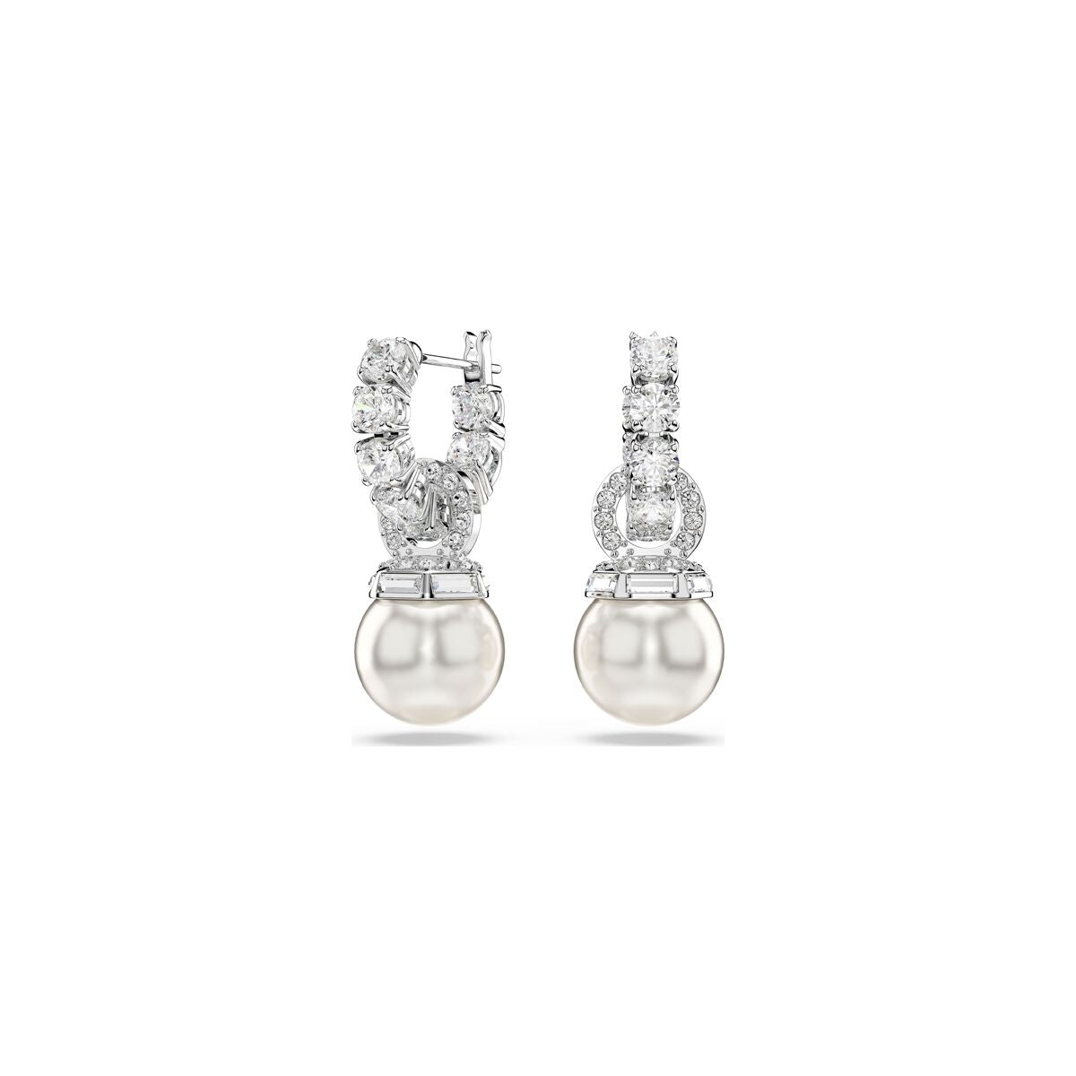 Ladies' Earrings Swarovski 5691716 Silver-0