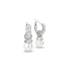 Ladies' Earrings Swarovski 5691716 Silver-3