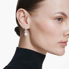 Ladies' Earrings Swarovski 5691716 Silver-1