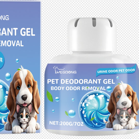 Deodoriserande gel för att ta bort lukter